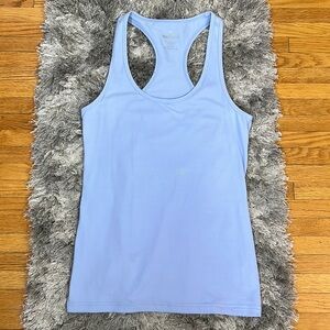 Light Blue Workout Tank Top